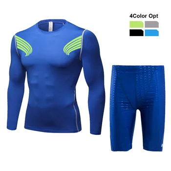 

Men Boy Swim Top T Shirt Trunks Boxers Shorts Swimwear Short Pants Swim Suit Swimming Wear Long Sleeves for Beach Spa Pool gerr