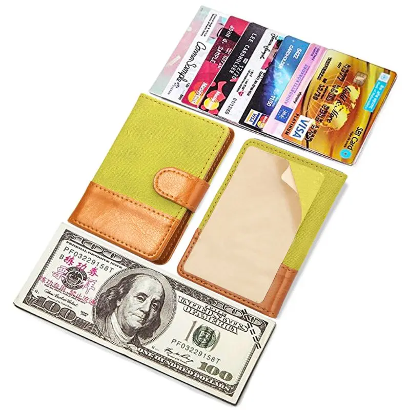 Мода Телефон держатель кредитной карты Чехол для наклейки кошелек Карманный Дело Подарки