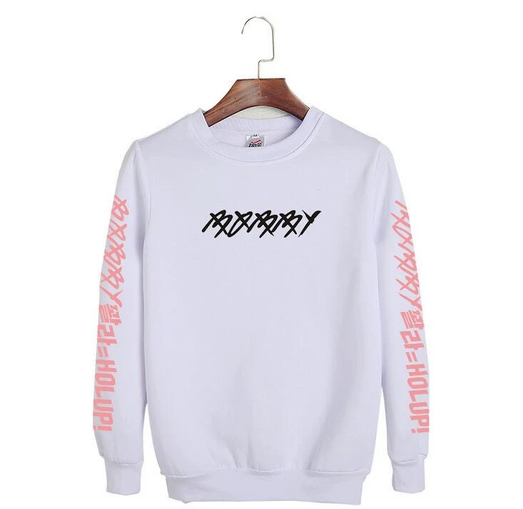 Kpop勝者美濃ikonボビーホールドアップ印刷oネック薄いトレーナーファッション春秋緩いmobbパーカー Fashion Hoodie Hoodie Fashionthin Sweatshirts Aliexpress
