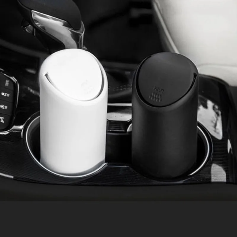 

Mini Small Waste Bin Desktop Garbage Basket Table Home Office Car Trash Can