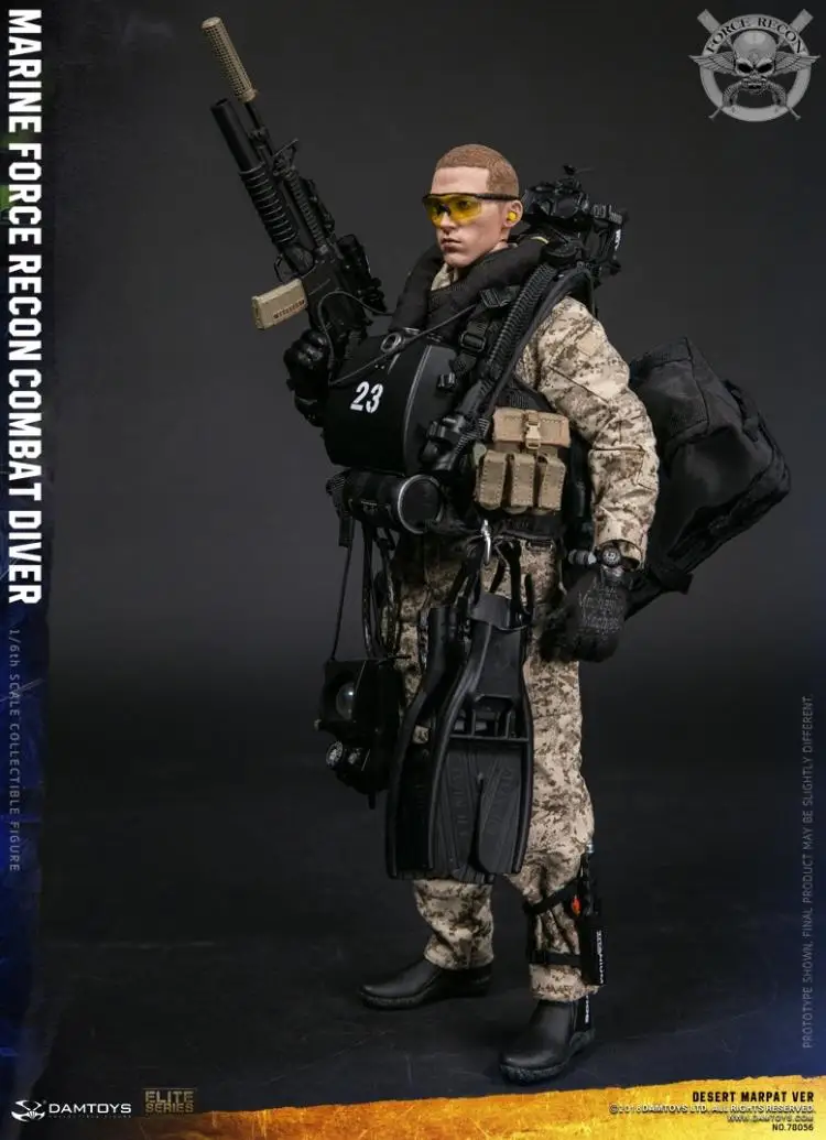DAMTOYS DAM 78055 78056 морская пехота USMC Боевая разведка коллекционная фигурка для
