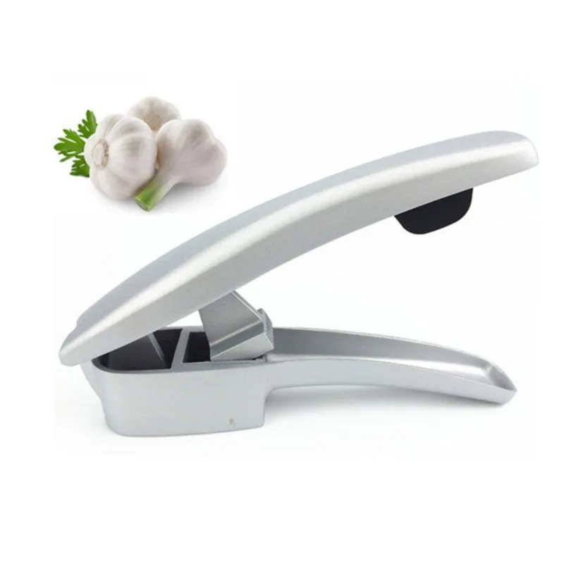 

Creative Garlic Press 2 In 1 Kitchen Gadget Stainless Steel Crusher Mincer Grinder Chopper