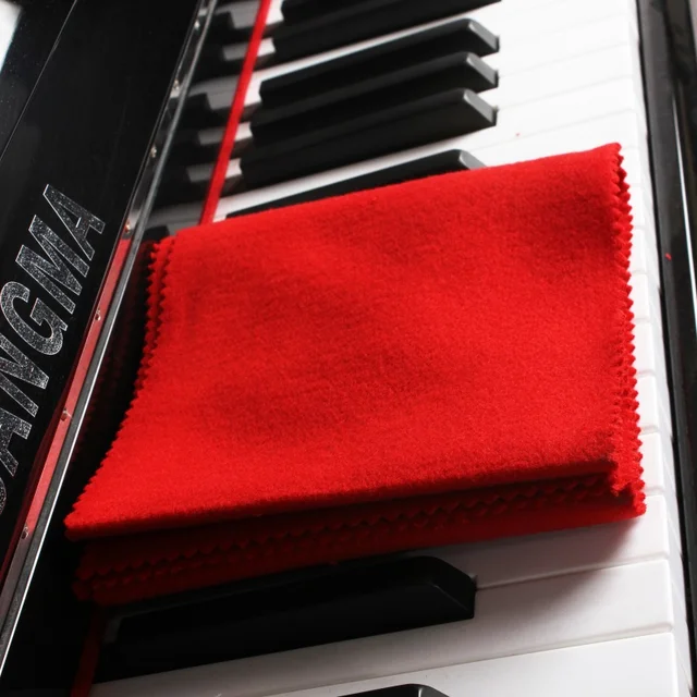 Piano practice keyboard cloth piano keyboard cover piano keys dust