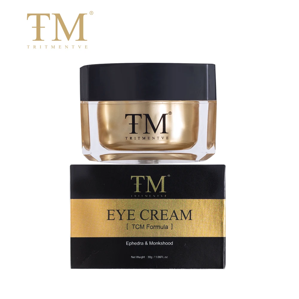 

TRITMENTVE Eye Cream, TCM formula, Anti-Puffiness and Dark Circle, Anti-Aging and Moisturizing, Eliminate edema, No stimulation