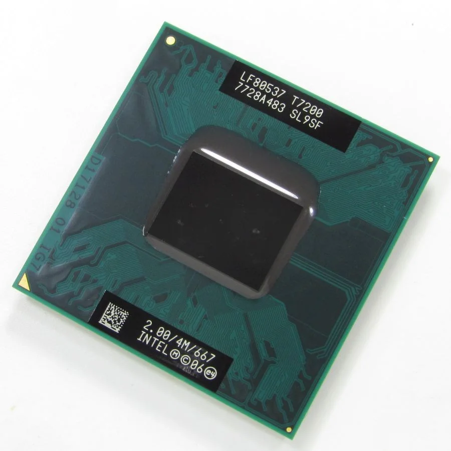 Intel core 2 duo t7500. Intel core 2 duo t7500 фото. ppga478. intel core 2 duo mobile t7500 merom 2 x 2200 мгц.