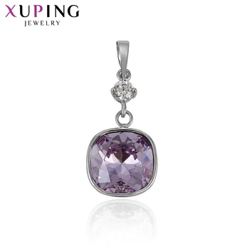 

Xuping Square Pendant Jewelry Crystals from Swarovski Exquisite Multicolor Party Gifts for Temperament Ladies S174.3-32885