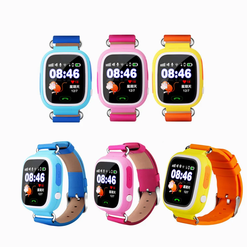 Kid GPS Tracker Smart Watch SOS Wifi Sim Card Call Russian Spanish Swedish Girl Birthday Wrist Digital Bracelet Child Smartwatch