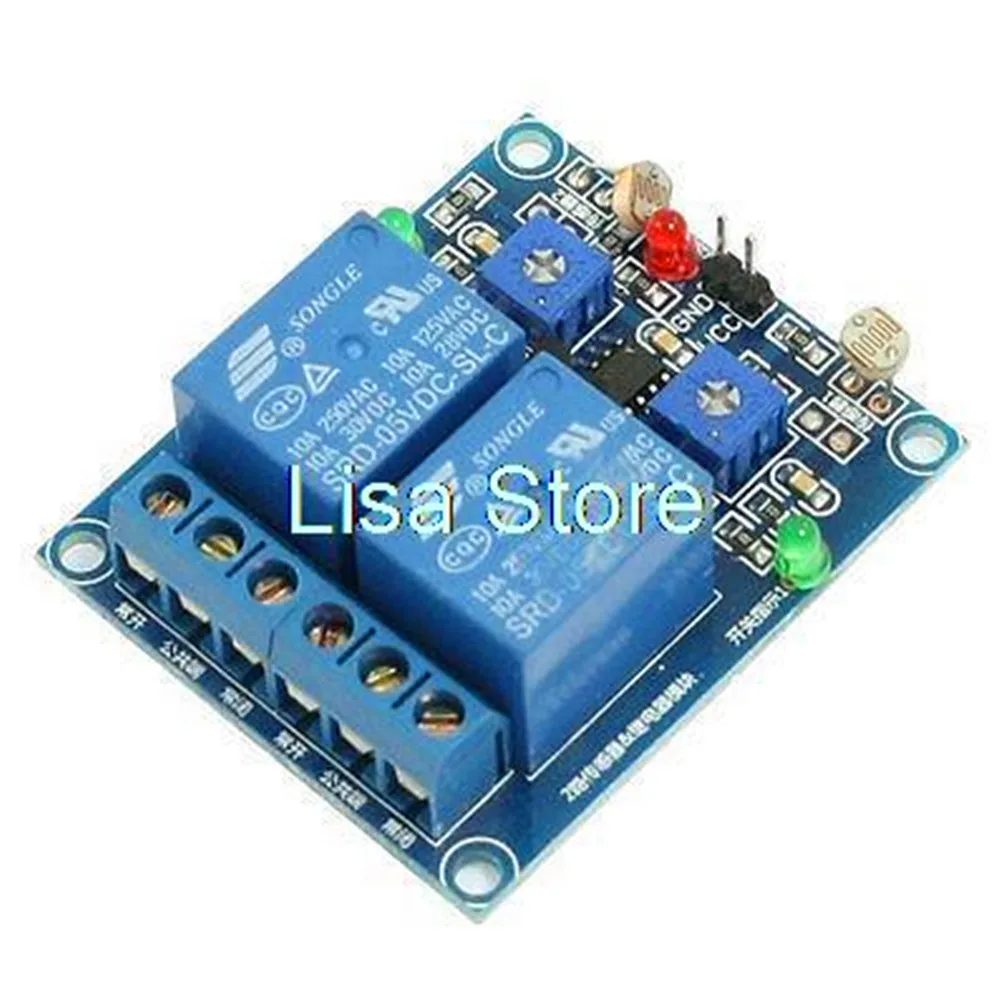 Sensitivity Control Potentiometer Photoresistor Sensor Relay Module 2