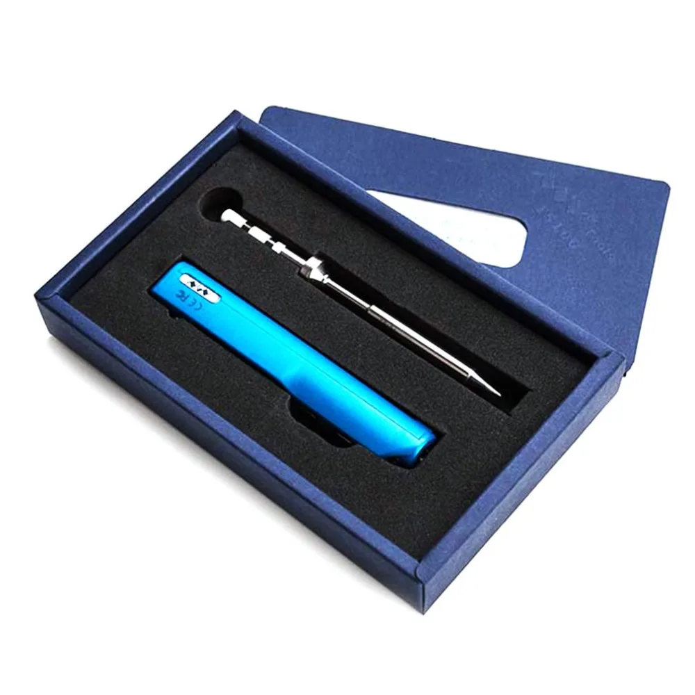 

TS100 Mini Portable Smart Programmable Electric Soldering Iron Original Tip Electric Soldering Irons