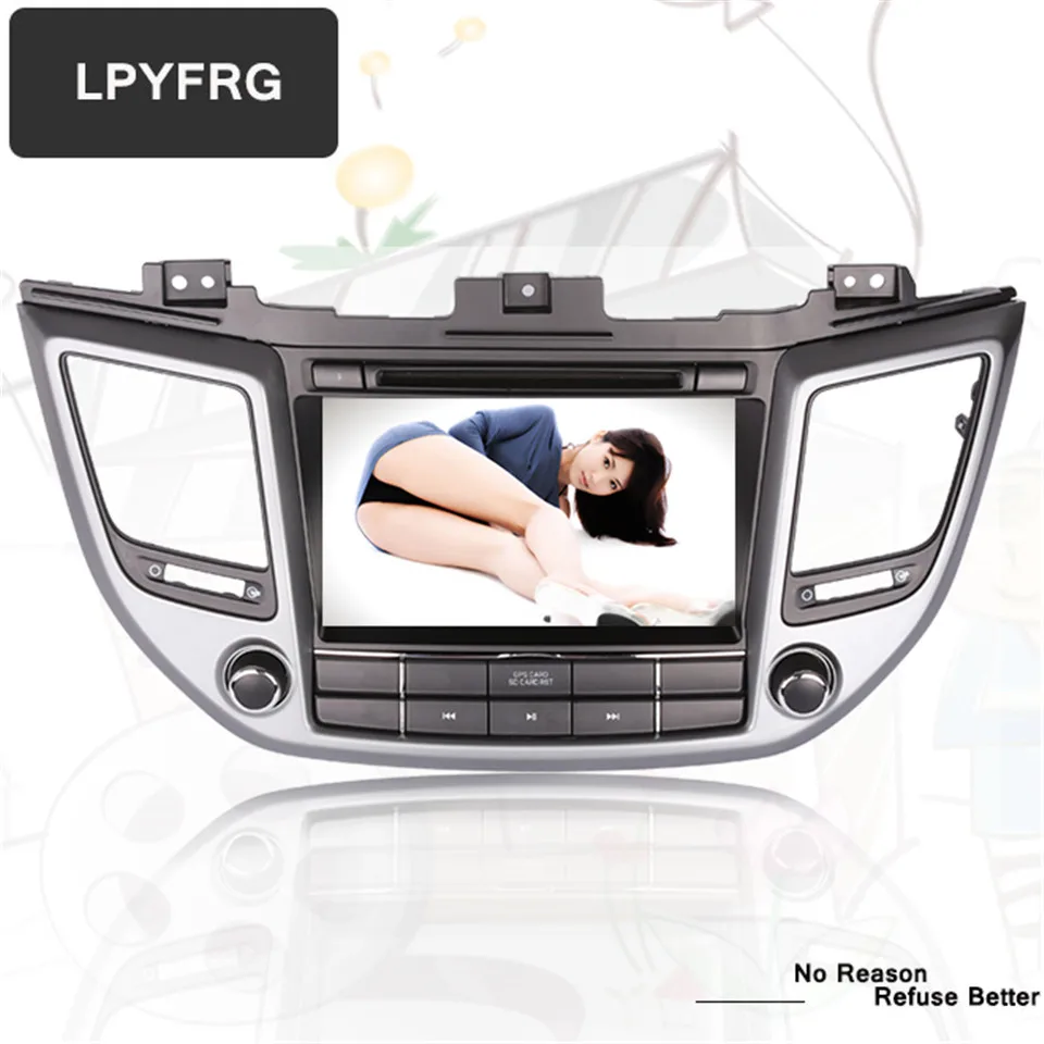 

Android 9.0 2 Din 8 Inch Car DVD Player For Hyundai/IX35/TUCSON 2015 2016 2017 2018 With 4GB RAM GPS Navigation Radio Headunit
