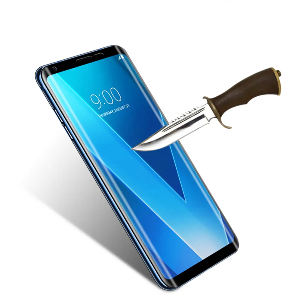 3D закаленное стекло для LG V30 полное покрытие 9H Защитная пленка экрана протектор