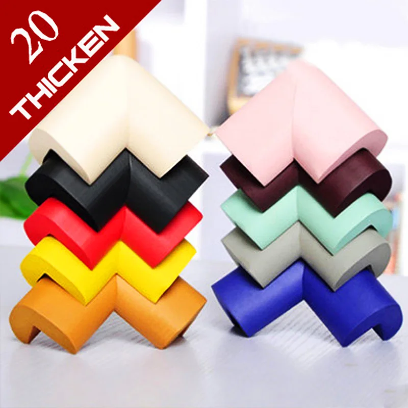 Protecteur de coin de table de b/éb/é 20pcs enfants b/éb/é s/écurit/é protecteur protecteur coin garde de table couverture de protection