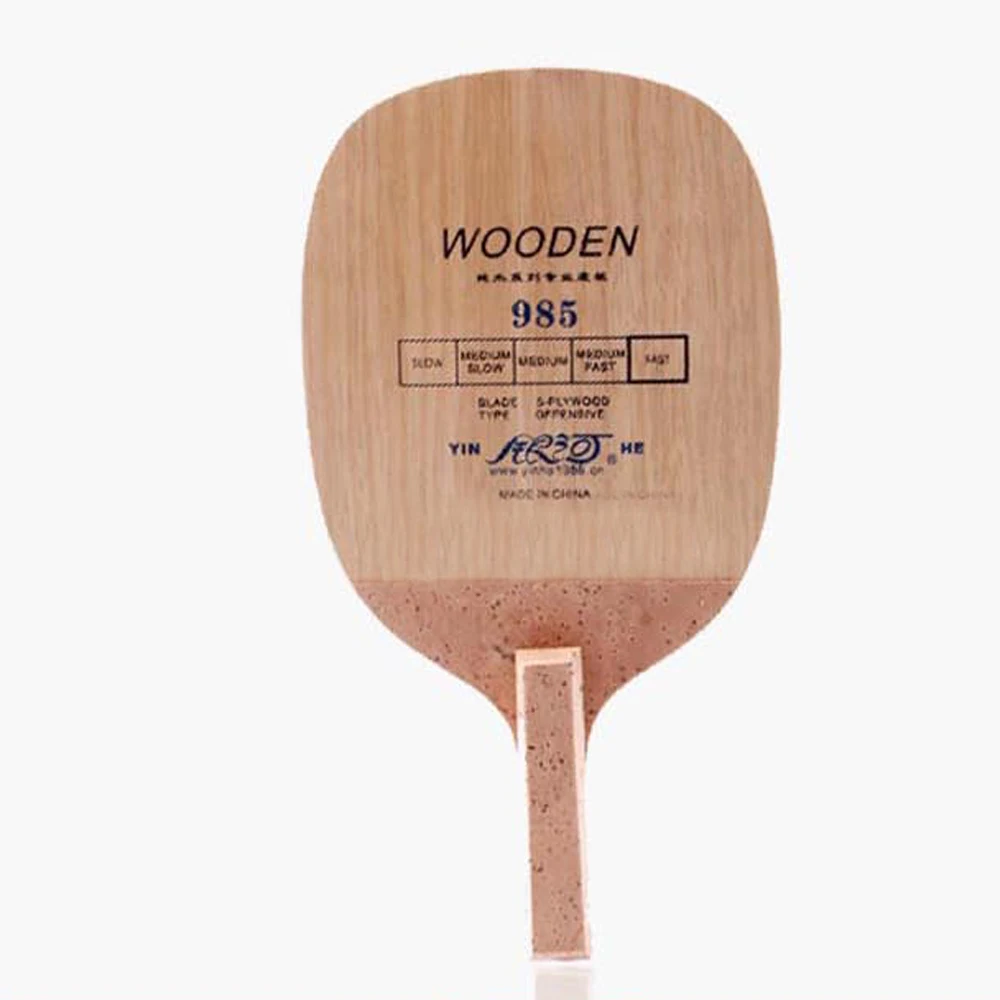 

YINHE 985 Japanese Handle Table Tennis Blade/ ping pong blade/ table tennis bat Free shipping