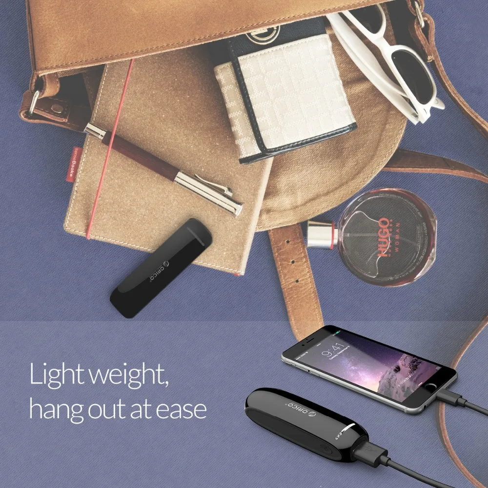 ORICO 4000mAh 2000mAh Power Bank 18650 USB External Mobile Backup Smart Phone Charger for iPhone mobile Charger 30cm USB Cable ORICO 4000mAh 2000mAh Power Bank 18650 USB External Mobile Backup Smart Phone Charger for iPhone mobile Charger 30cm USB Cable