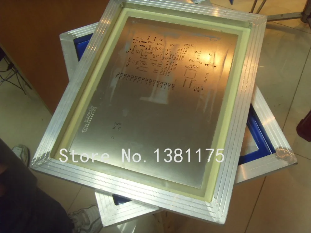 

Aluminium Framed Stainless Steel Laser Stencils for PCB Board Soldering PCB Assembly SMT with High Accuracy Stencil 018