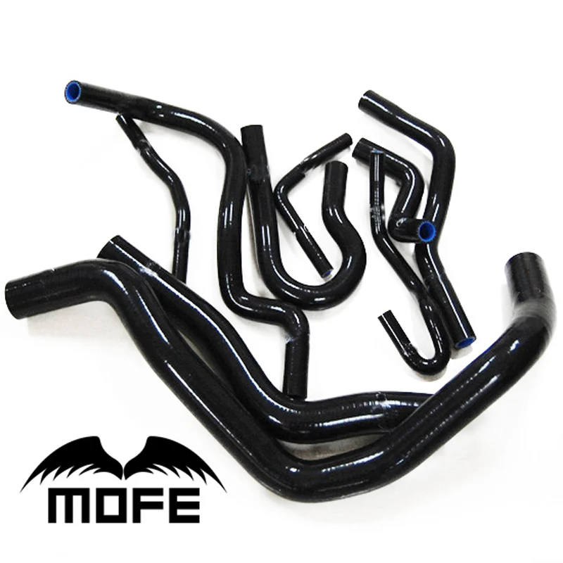 

MOFE Customized / Original Logo Coolant Silicone Hose Kit for Car Civic EK3 B16 B16A B16B Black Color