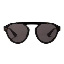 Ретро Классические солнечные очки элегантные прозрачные цветные большие рамки круглые овальные оправы PC пляжные Солнцезащитные очки женские lentes de sol mujer