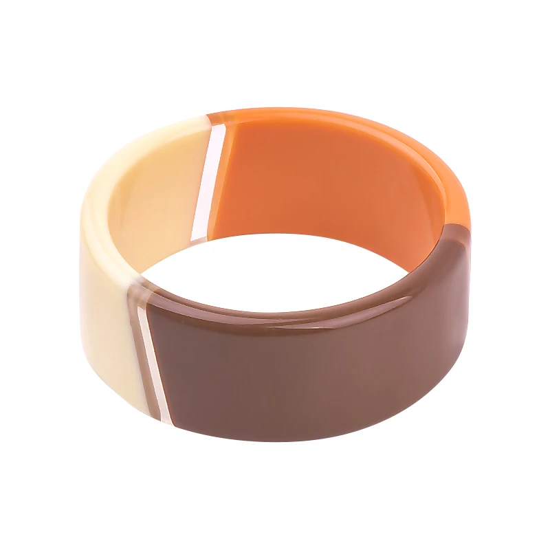 Vintage Resin Cuff Fashion Bracelets Bangles for Women Colorful Acrylic Wide Bracelets Female Simple Charm Party New Jewelry (3)