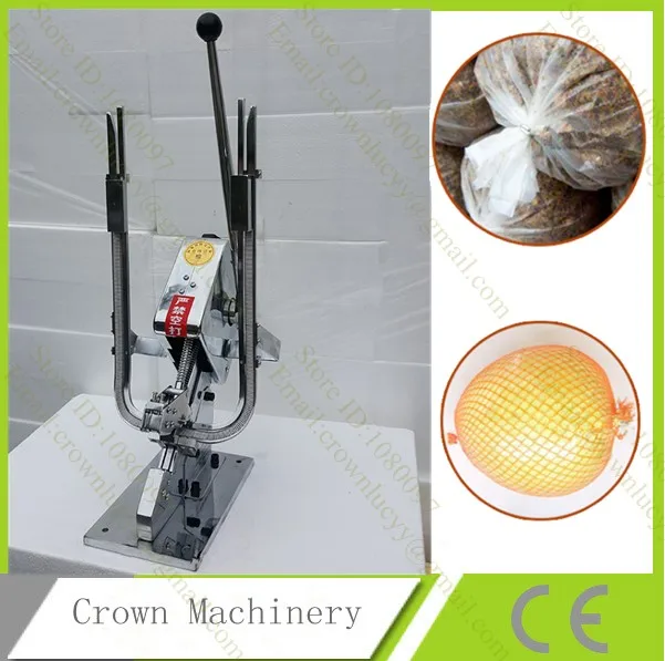 

Manual U-shape Double Sausage Clipper Clipping Machine;Maker Supermarket Tightening Machine No leakage of air & water