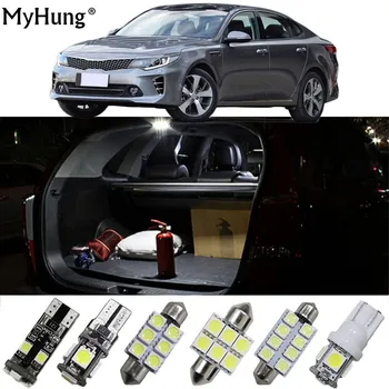 

LED Lights For KIA K5 Cadenza Carnival Sportage VQ Sorento Cerato Car Led Headlight Bulbs Replacement Bulb Dome Map Lamp 12 PCS