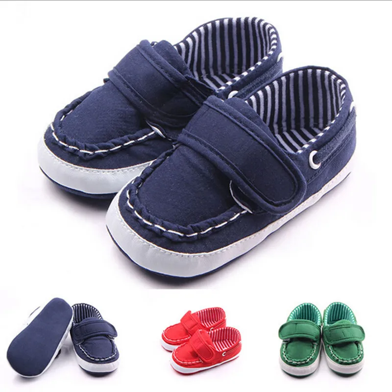 Baby First Walkers Quality Leisure Infant Kids Boy Girl Soft Sole Shoes