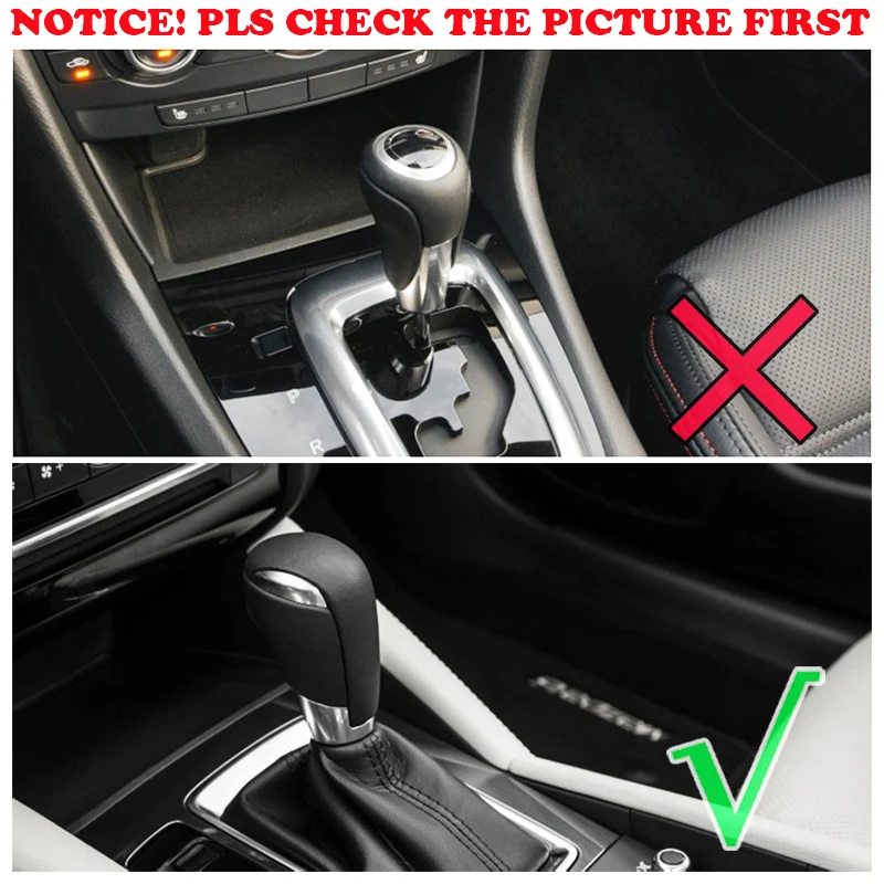 Хромированная ручка переключения передач подходит для Mazda 6 Atenza M6 2014 2015 2016 2017
