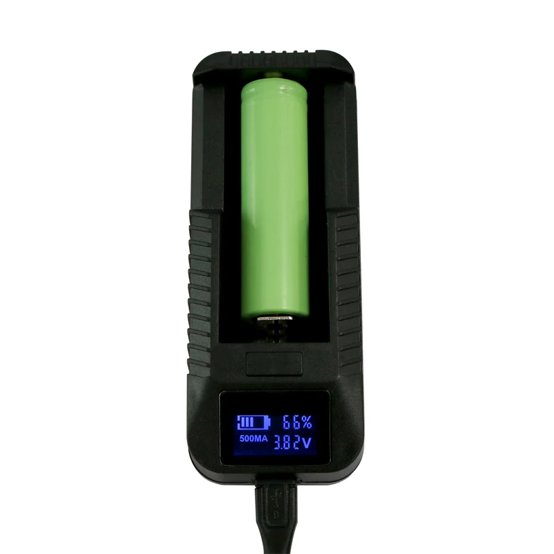 

Evewher AA AAA Li ion Battery Charger For 18650 26650 14500 Batteries Charging LCD Screen Indicator Show Voltage Lion Battery