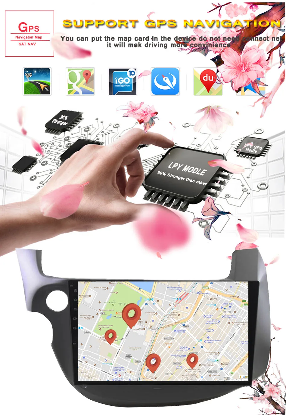 Flash Deal 2 DIN 1024*600 Octa Core Android 8.1 Car DVD Radio for HONDA FIT / for JAZZ 2007 2008 09 2010 GPS Navigation Multimedia System 6 Flash Deal 2 DIN 1024*600 Octa Core Android 8.1 Car DVD Radio for HONDA FIT / for JAZZ 2007 2008 09 2010 GPS Navigation Multimedia System 6