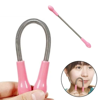 

1PC New Face Hair Removal Tool Facial Hair Spring Epilator Tool Body Hair Clean