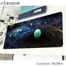 Galaxy pad mouse Mass pattern computer gamer mause pad 70x30cm padmouse Popular mousepad ergonomic gadget desk