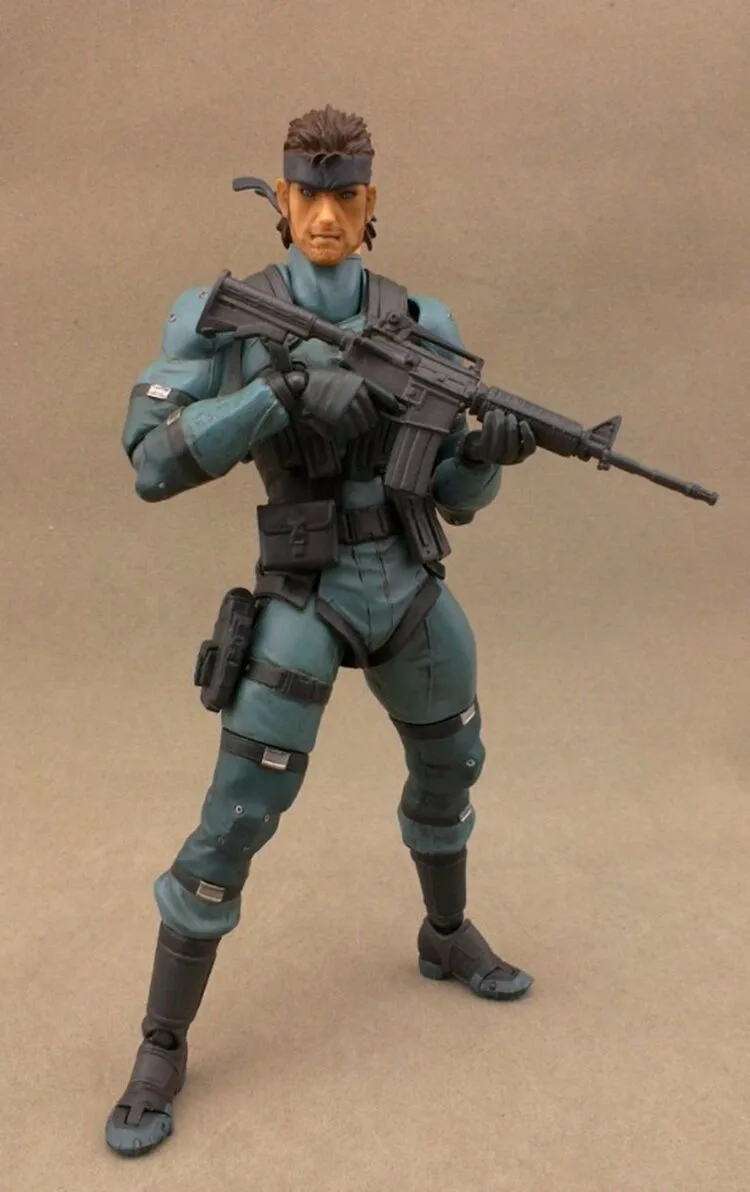 Figma 243 METAL GEAR SOLID 2: SONS OF LIBERTY 15 см змея ПВХ фигурка Коллекционная модель игрушки