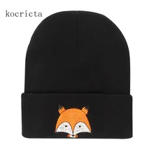 

Fashion Hat for Women Knitted Beanie Cap Winter Cute Animal Skullies Chapeu Girl's Hats