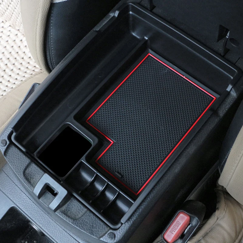 Foal Burning Car Central storage armrest box storage box for Nissan X-trail X Trail XTrail T32 Rogue 2014 2015 2016 2017 2018 P