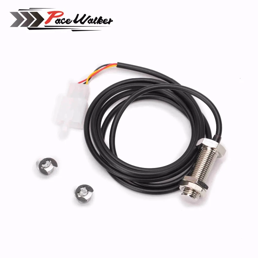 

1X Sensor Cable + 2X Magnet For Motorcycle Digital ATV Odometer Speedometer Tachometer