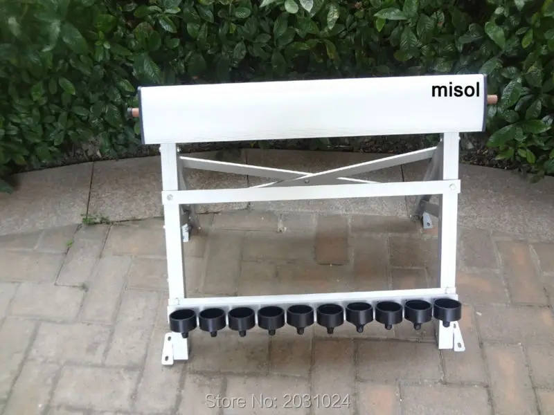 Furos com Suporte para Coletor 58*500mm para Aquecedor de Água Colector Solar tubo 10 Cheap Coletores solares