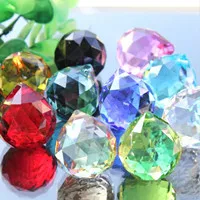 Forma de Amêndoa Claro com Prata de Volta Lustre de Cristal Prisma de Cristal Pingentes de Casamento Peças Pingentes Aparar 10 38mm - 13 Lustre de cristal