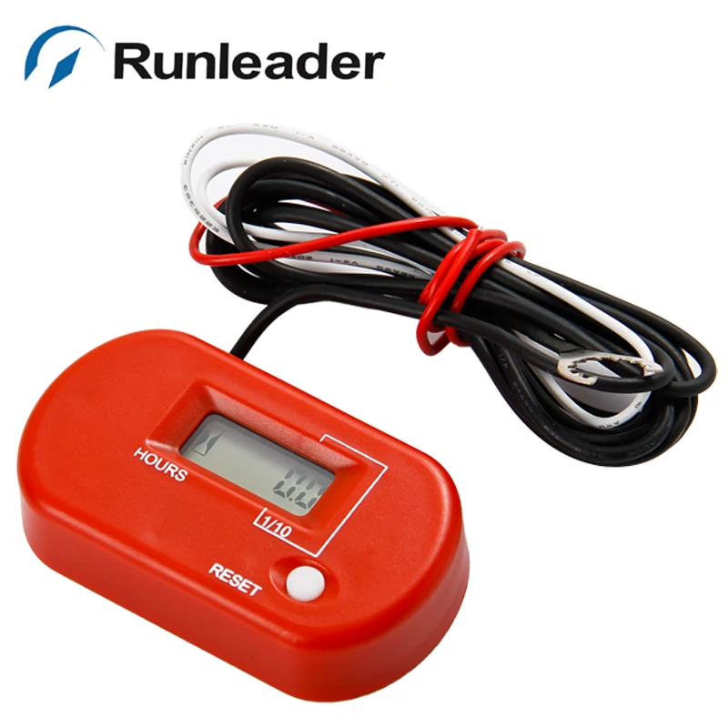 (5pcs)Engine Running Hour Meter for Hay Baler Turf Cutter Chain SawForklift chainsaw lawnmower ATV grass cutter pit bike tractor |