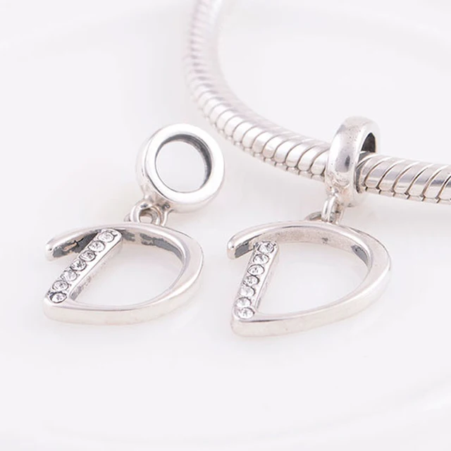 charm pandora letra d charm pandora letra d