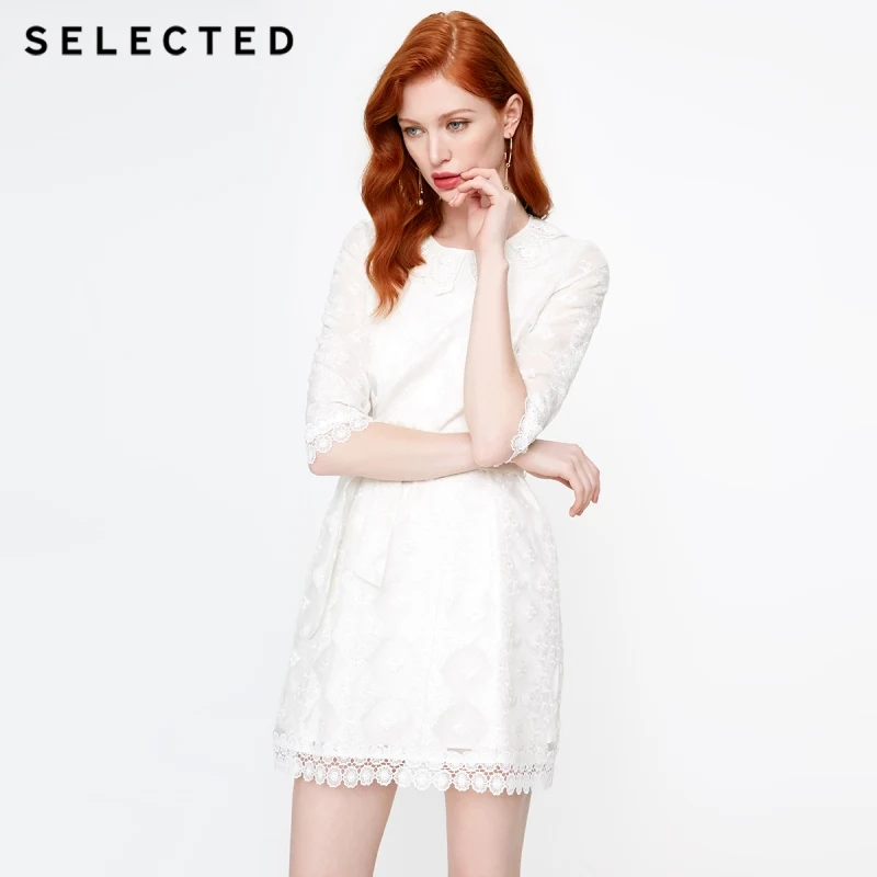 

SELECTED 2019 Laced Lace-up Dress S|41912J501