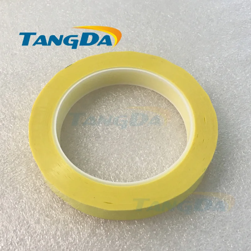 15mm*70M ,70meter Yellow PET High Temperature Withstand Insulate Anti