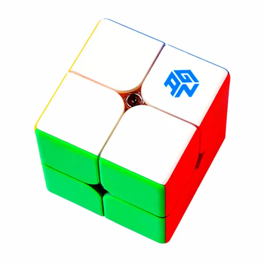 original gan249 2x2x2 v2 cube stickerless colorful 2x2 gans
