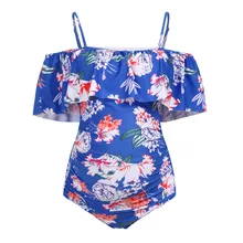 Для женщин беременности и родам застежкой-молнией на спине, купальник бикини с рисунком купальный костюм Пляжная L305