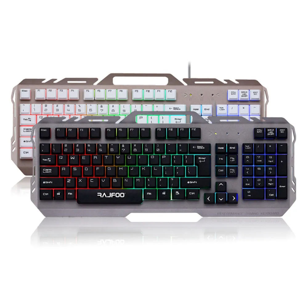 

2016 new and high quality USB Wired Illuminated Colorful LED Backlight Multimedia PC Gaming Keyboard