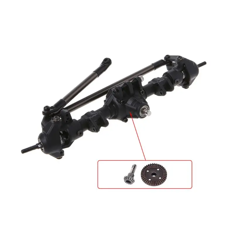 

1:10 RC Crawler Complete Differential Axle for Axial SCX10 II 90046 90047 Car Upgrade Parts