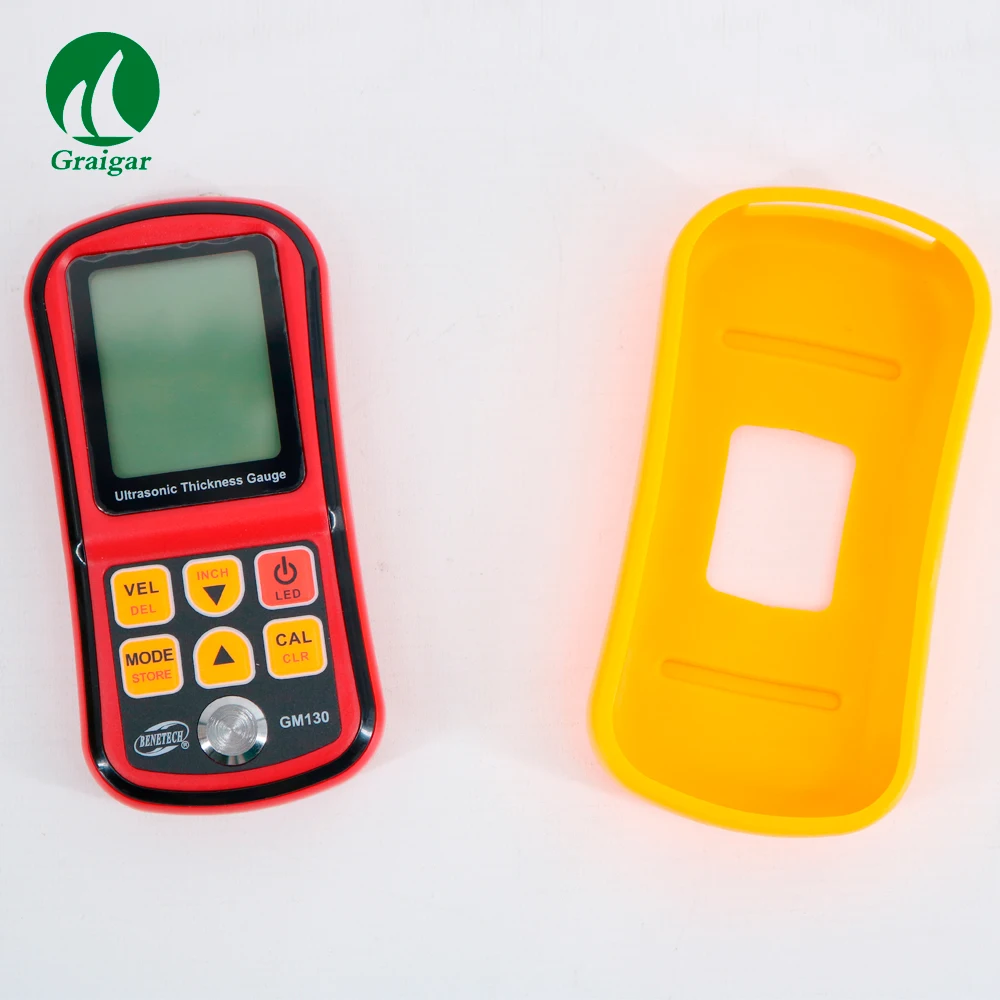 

Digital GM130 Intelligent Handheld Ultrasonic Thickness Gauge Auto Calibration