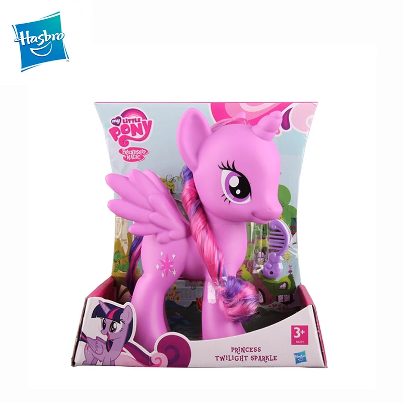 

8cm Hasbro My Little Pony Princess Twilight Sparkle Toy Friendship Magic Rainbow Pony PVC Action Figures Colletion Model Dolls
