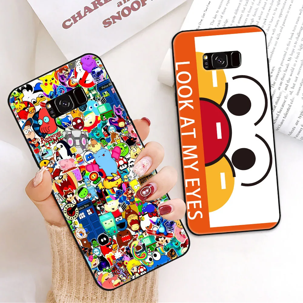 

For Samsung Galaxy S10 Plus case for Samsung Case Smile Cover for Samsung Galaxy S9 S10 S7 S7 Edge S8 S10 Plus S8 S9 S10e Case