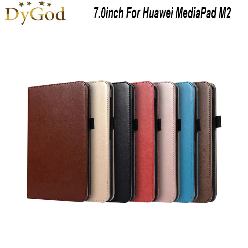 

7.0inch For Huawei MediaPad M2 PLE-703L M2 Yougth T2 Pro Tablet Case Bracket Flip Stand Handheld Leather Cover with Card Slot