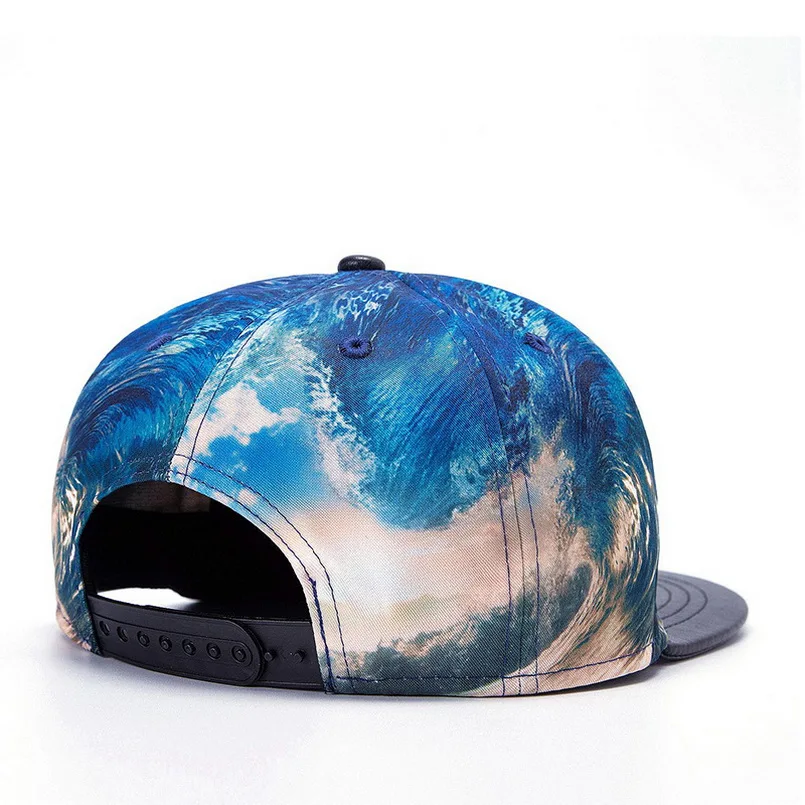 Brand NUZADA Color Printing Pattern Men Women Hat Hats Baseball Cap Fashion Trends Hip Hop Snapback Caps Bone