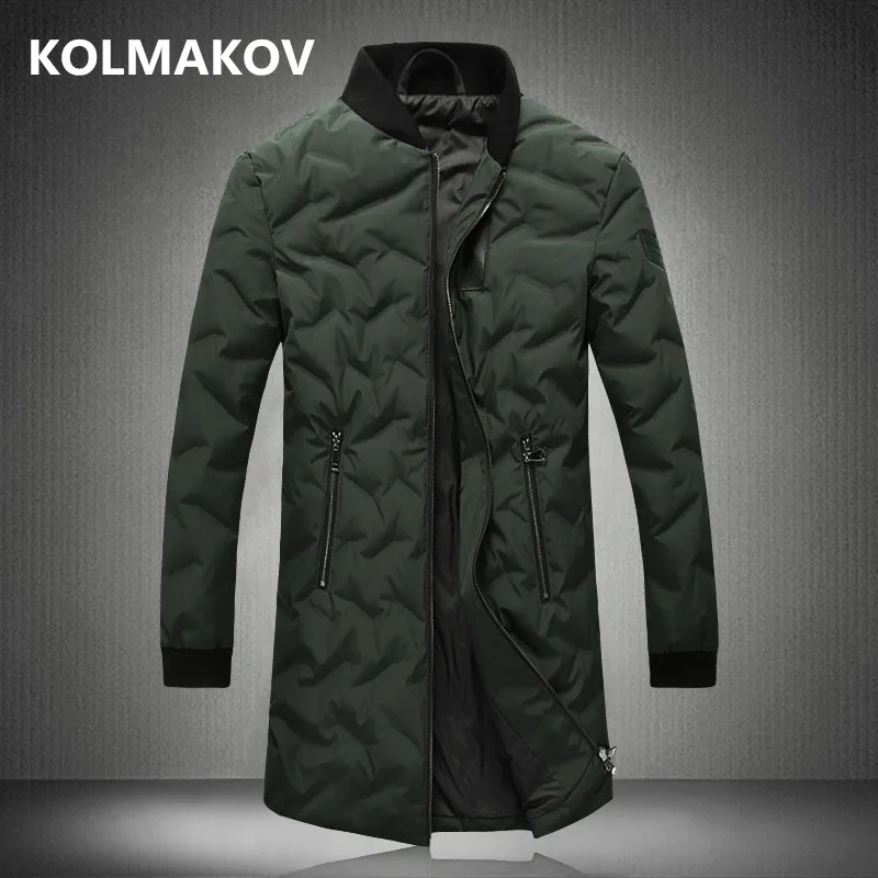 NEW mens down coats winter men parkas down jackets slim fit men black